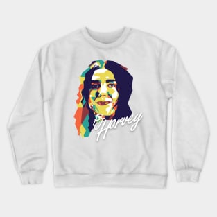 PJ Harvey: Iconic Musician WPAP Crewneck Sweatshirt